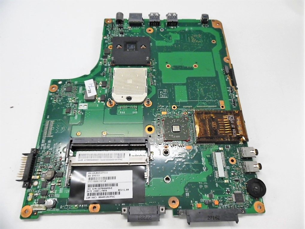 K000058990 TOSHIBA SATELLITE A215 AMD MOTHERBOARD - Click Image to Close